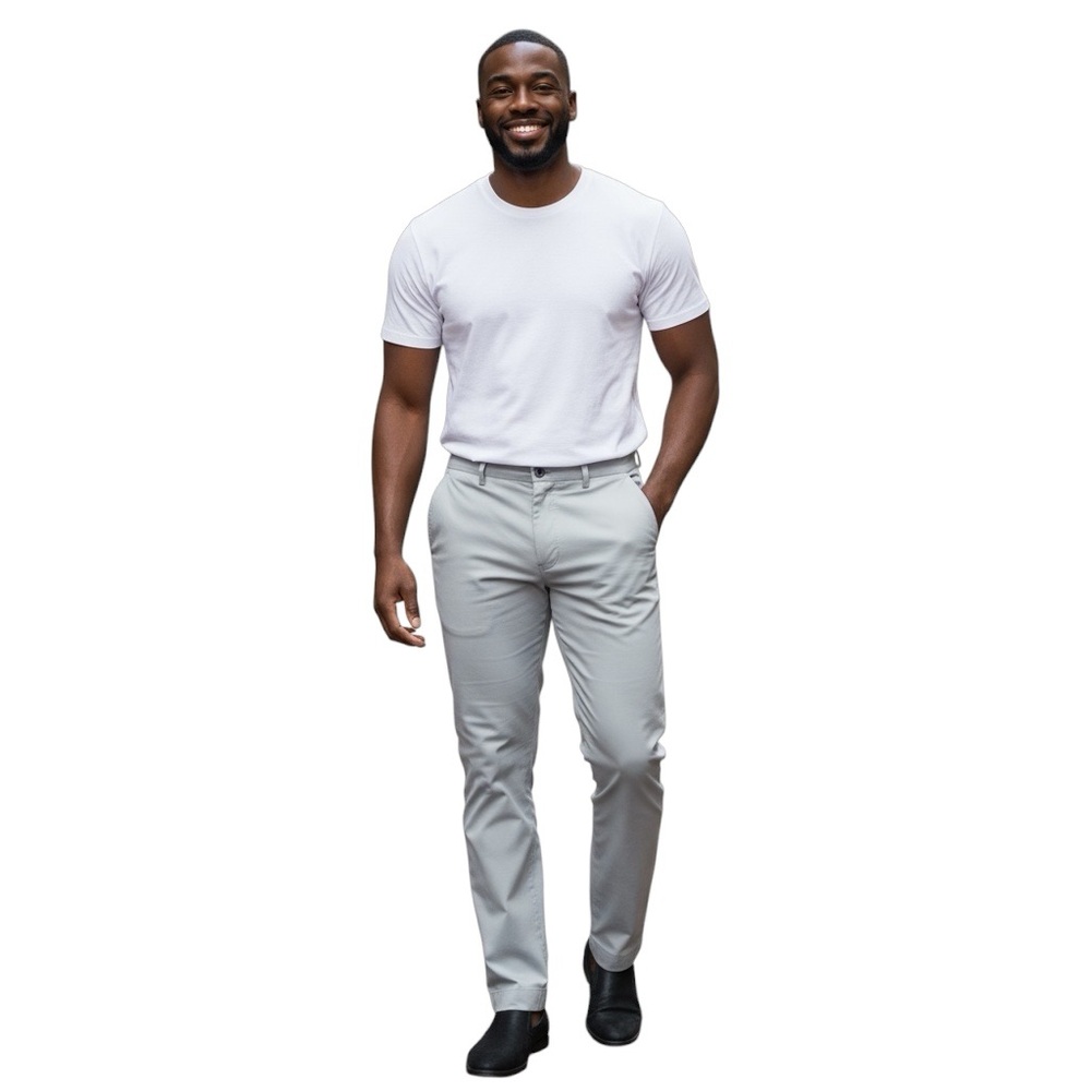 LEVELWEAR gray lightweight stretch pants slacks size 34x33